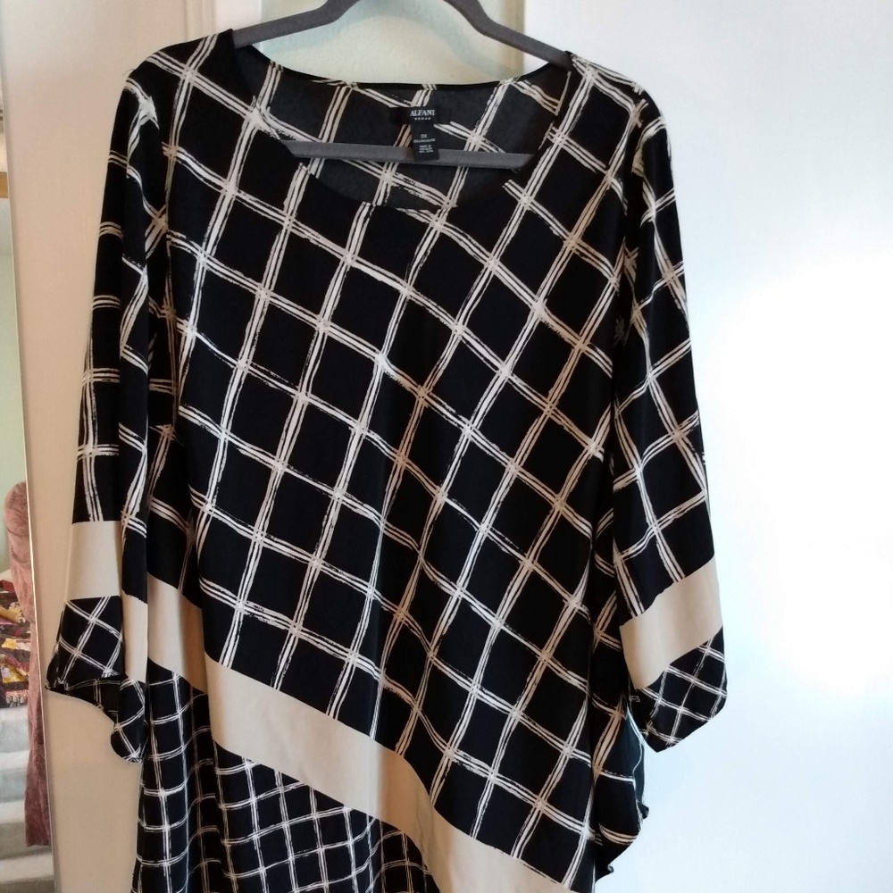 Alfani Poncho-like Dressy Summer Tunic